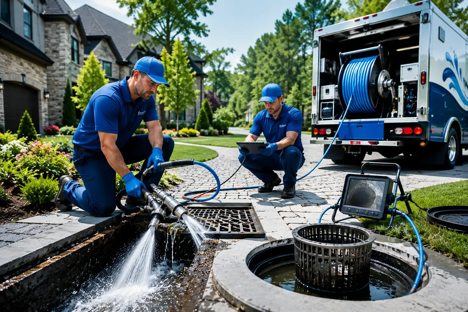 Local outdoor drain cleaning professionals in Elnora, IN